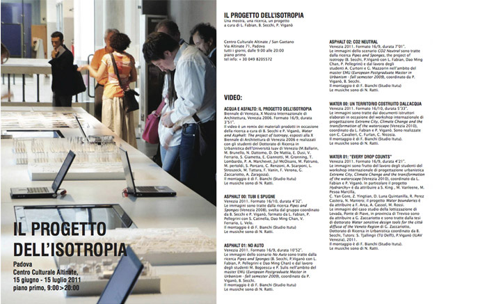TA_progetto dell'isotropia_locandina