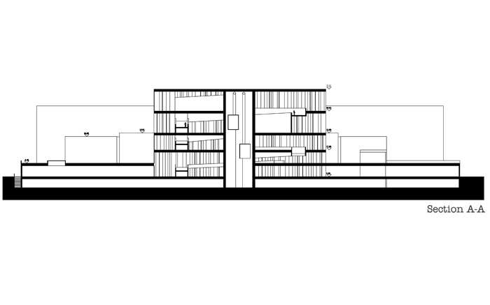 museo nazionale di norvegia-TA-davide ruzzon_sezione-A-A