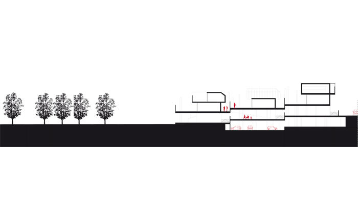 Vandœuvres cohousing-TA-davide ruzzon_sezione